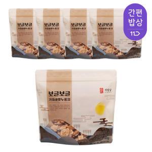 작월담 보글보글 가마솥맛 수제 누룽지, 240g, 5개