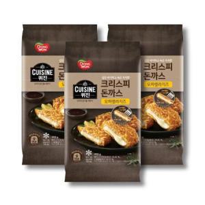 동원 퀴진 크리스피 돈까스 모짜렐라 치즈 450g 3팩