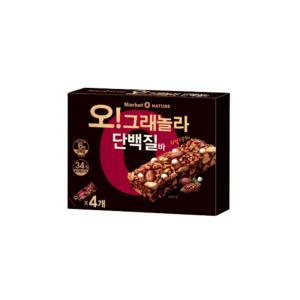 오리온 오 그래놀라 단백질바 리얼초콜릿맛 40g 36개