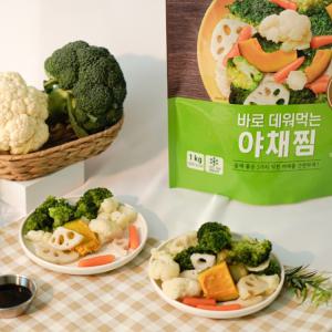 [믹스밀] 바로 데워먹는 야채찜 1kg x 1팩