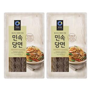 [소비기한 임박] 청정원 민속당면, 300g, 2개