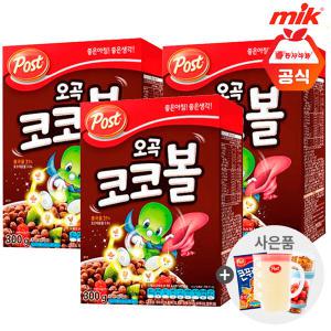 포스트 오곡코코볼 300g x 3개+사은품랜 덤증정