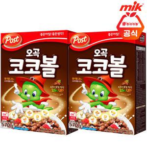 포스트 오곡코코볼 570g X 2개