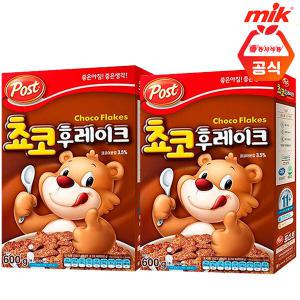 포스트 초코후레이크 600g X 2개