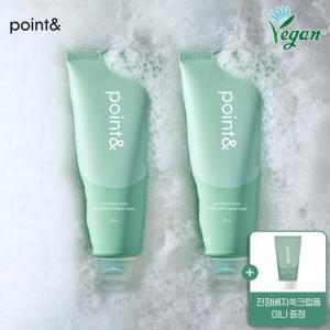 [포인트앤] point 진정 베지 쑥크럽폼 150g X 2개