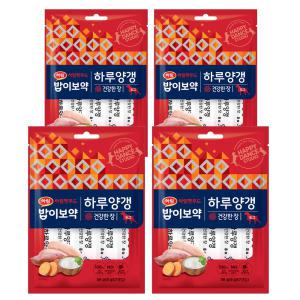 밥이보약 DOG 하루양갱 건강한장 56g (8g x7개입),  4개(총28개입) 하림펫푸드 강아지 간식