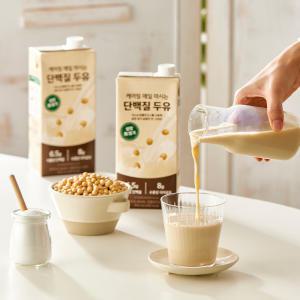 케어링 매일 마시는 무가당 단백질 두유 950ml 10팩