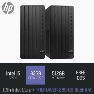 ⓒ HP 프로 타워 280 G9 8L5F1PA i5-12500 32GB 512GB / 사무 인강 업무용 데스크탑 PC