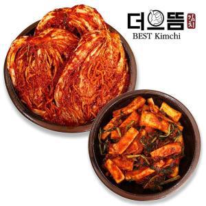 [NS홈쇼핑][더으뜸] 국내산 전라도 포기김치 3kg+총각김치 2kg[33804032]