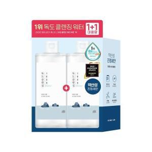 라운드랩 대용량약산성 1025 독도 클렌징 워터 1+1 기획 400ml+400ml