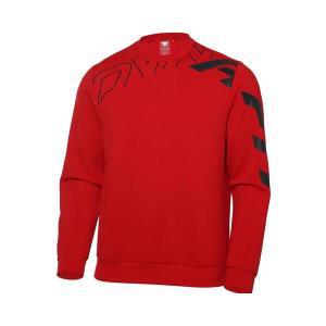 [다이나핏](강남점) 정상가 109000원 남성 ATHLETE (애슬릿) 맨투맨 (Red) (YMU23236R2)_GNMT