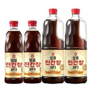 샘표 진간장 금F3 (1.7L+860ml) x 2세트