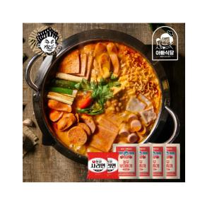 36년 전통 놀부 부대찌개 600g 4팩+증정