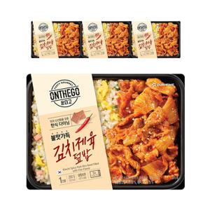 아워홈 온더고 김치제육덮밥, 290g, 4개