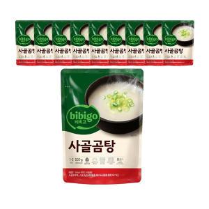 CJ 비비고 사골곰탕, 500g, 10개