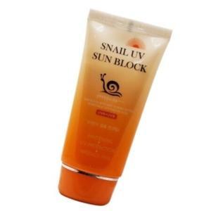 서희물류 국산 어린이겸용 자외선 차단 선크림 SPF50 스네일 선블록 70ml