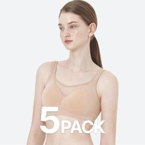 모달 심리스 퓨어 브라 (5PACK)