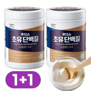 일동 후디스 초유단백질 저분자 가수분해 유청단백 280g x 2캔