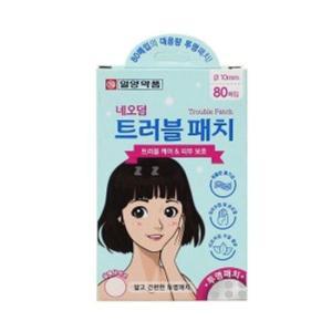 네오덤 얼굴 안면 패치 80매입 투명