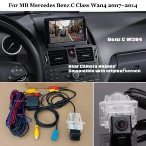 자동차 후방 카메라 MB 메르세데스 C 클래스 W204 2007 2014 - 인터페이스 오리지널 화면