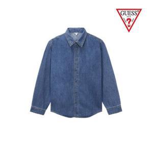 [갤러리아] GUESS Jeans F/W [SUZY] MO3D6262 남녀공용 M톤 데님셔츠