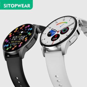 2023 SITOPWEAR 패션 Smartwatch 남자 여성 스마트 워치 블루투스 혈액 산소 심장 박동 모니터 스포츠 방수