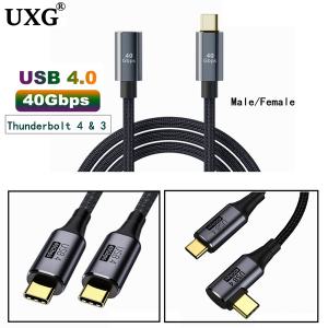 및 USB 퍼스널뷰어 100W C타입 케이블 90 K 8K 썬더볼트 UHD 0Gbps @ 각 3 5K 4 60Hz 충전 -C 호환 .0