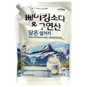 [기타]라이온 참그린 베이킹소다 구연산 설거지 리필 1kg