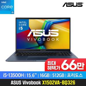 [새해맞이66만]ASUS Vivobook 15 X1502VA-BQ326 /i5-13500H/16GB/512GB/PD충전/프리도스/15.6