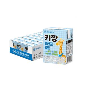 연세키짱우유 키짱 유산균음료 125ml 24팩