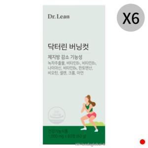 닥터린 버닝컷  체지방 보조제 추천 60정 X6