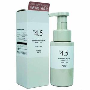 [하프클럽/알티피아]250g PH4.5 해피바스 약산성 로즈향 여성청결제 버블