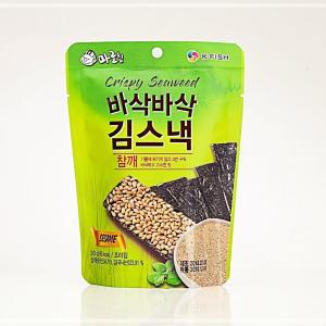 영양간식 어린이간식 안주 김스낵 참깨와사비맛 6봉 B5W282B23