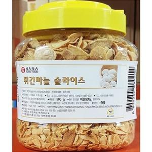 튀긴마늘슬라이스500g 후레이크 크게썰은 마늘칩 플레이크