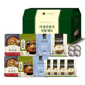 [CA4호선물세트]참스토리육개장2+바른갈비탕갈2+바른추어탕2+사골곰탕4+당면4개