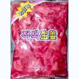 원효 초생강 적색 1.3Kg X10초 적색초 일식초 초절임 장아찌 일절임 초장아찌