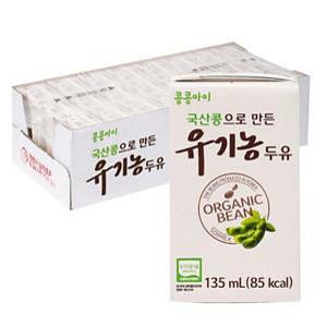 X 135ml 국산콩유기농두유 24팩