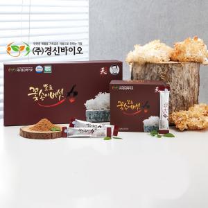 경신바이오 발효 현미 꽃송이버섯 효소 분말 가루효 천 [스틱형 / 원통형] 1개월분