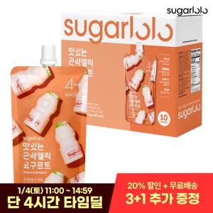 [인테이크] 슈가로로 무설탕 맛있는 곤약젤리 요구르트 150g*10팩