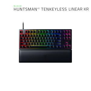 레이저코리아 헌츠맨 V2 텐키리스 리니어 한글각인 게이밍 키보드 / Razer Huntsman V2 TKL Linear KR