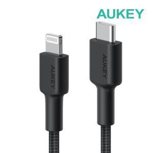 AUKEY 1.2m USB-C to 라이트닝 케이블 애플 MFi PD충전 CL02