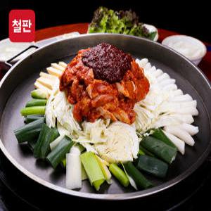 춘천닭갈비골목 25년전통 명동1번지닭갈비 밀키트 매장동일상품 800g 국내산냉장육, 국산고춧가루100%