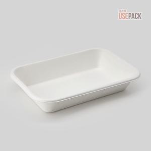 친환경 포장용기 펄프 사각트레이 T-055 BOX 600개