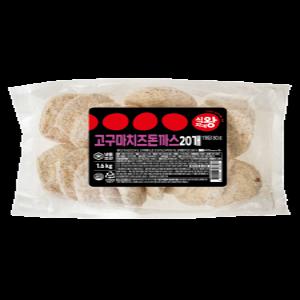 식자재왕 고구마치즈등심돈까스 1.6kg (80gx20ea)