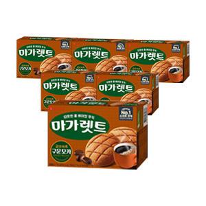 롯데웰푸드 마가렛트 구운모카 소 LS, 176g, 6개