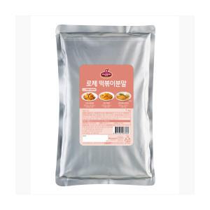 청정원 쉐프원 로제 떡볶이 분말1kg 대상 떡볶이분말