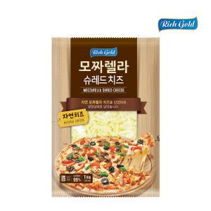 (주)동서 리치골드 모짜렐라 슈레드 치즈 1kg