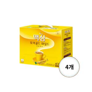 동서식품 맥심 모카골드 마일드 커피믹스 스틱 12g 400개입 4개