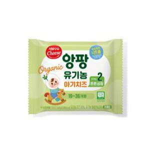 서울우유 앙팡 유기농 아기치즈 2단계 360g x 4봉 80매