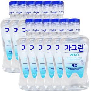 가그린 제로 750ml 12개